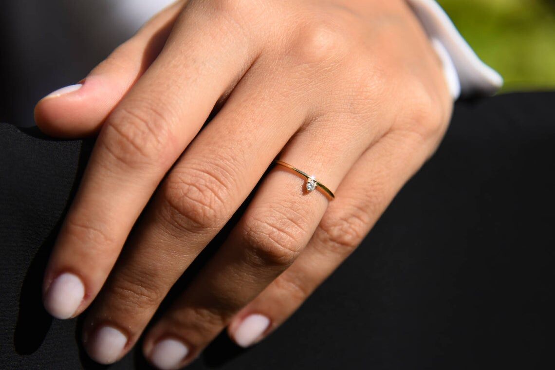 Diamant Ring EMMA I 585er Gold ca Diamant Ring EMMA I 585er Gold ca. 0,05 Carat