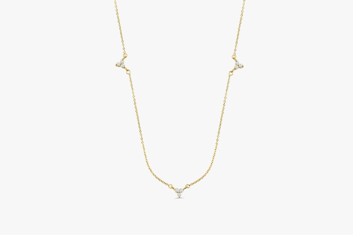 Diamant Kette AURORA I 585er Gold 0,12 Karat