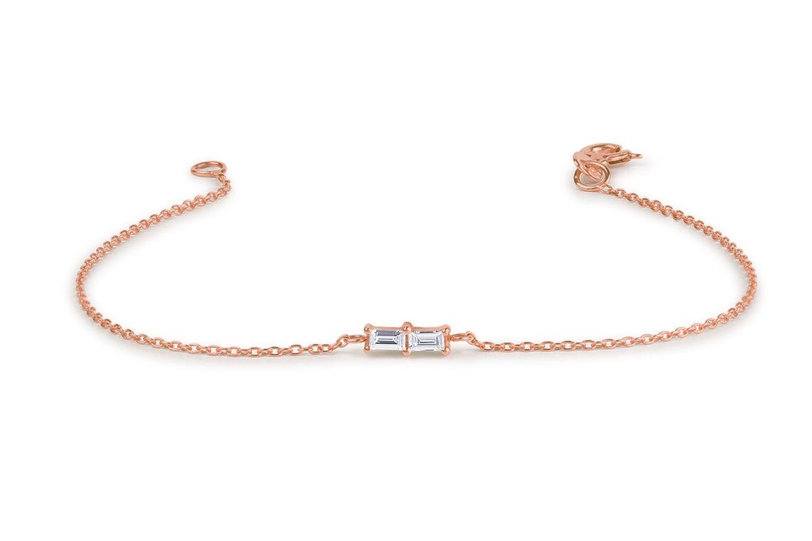 Diamant Armband BEATRICE I 585er RoseGold 0,12 Karat