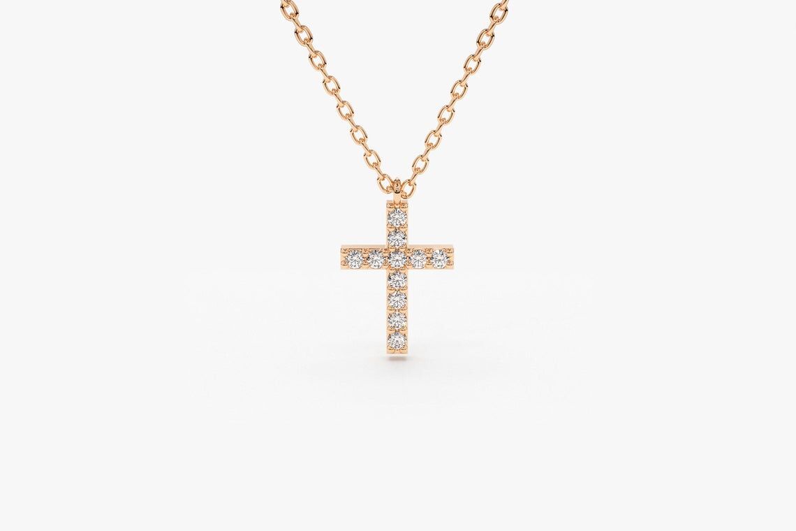 Diamant Kette MARIA I 585er Roségold 0,11 Karat