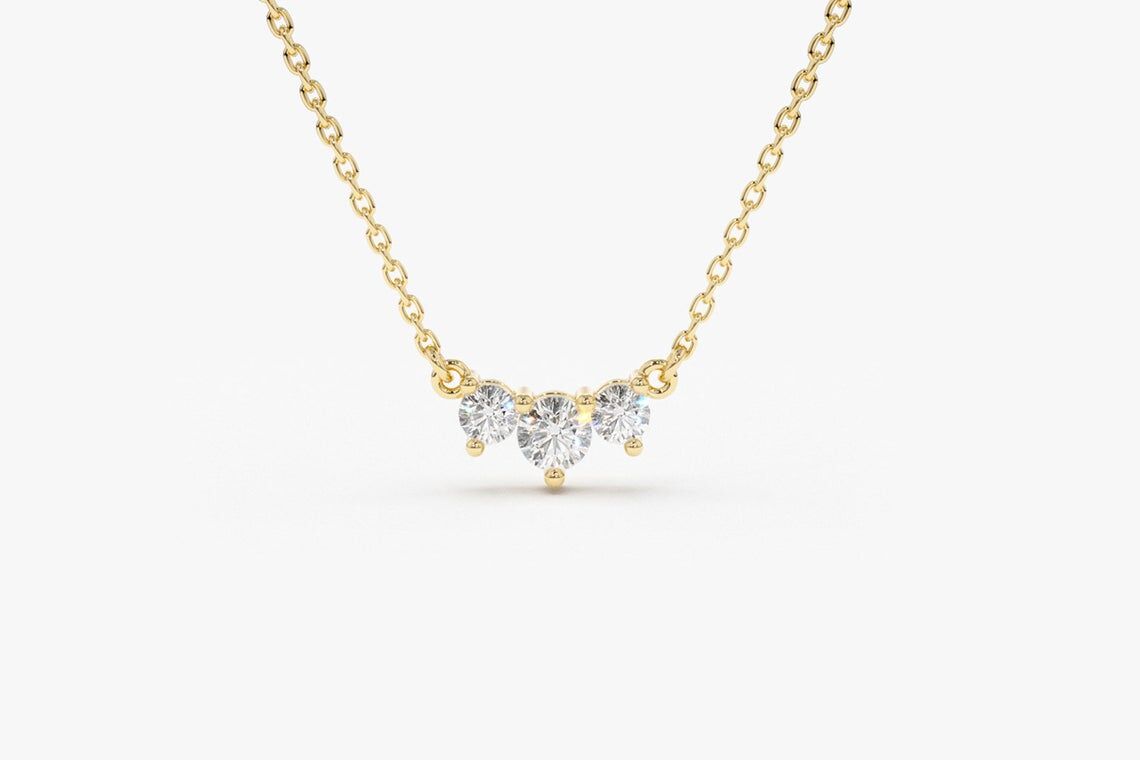 Diamant Kette AVERY I 585er Gold 0,26 Karat