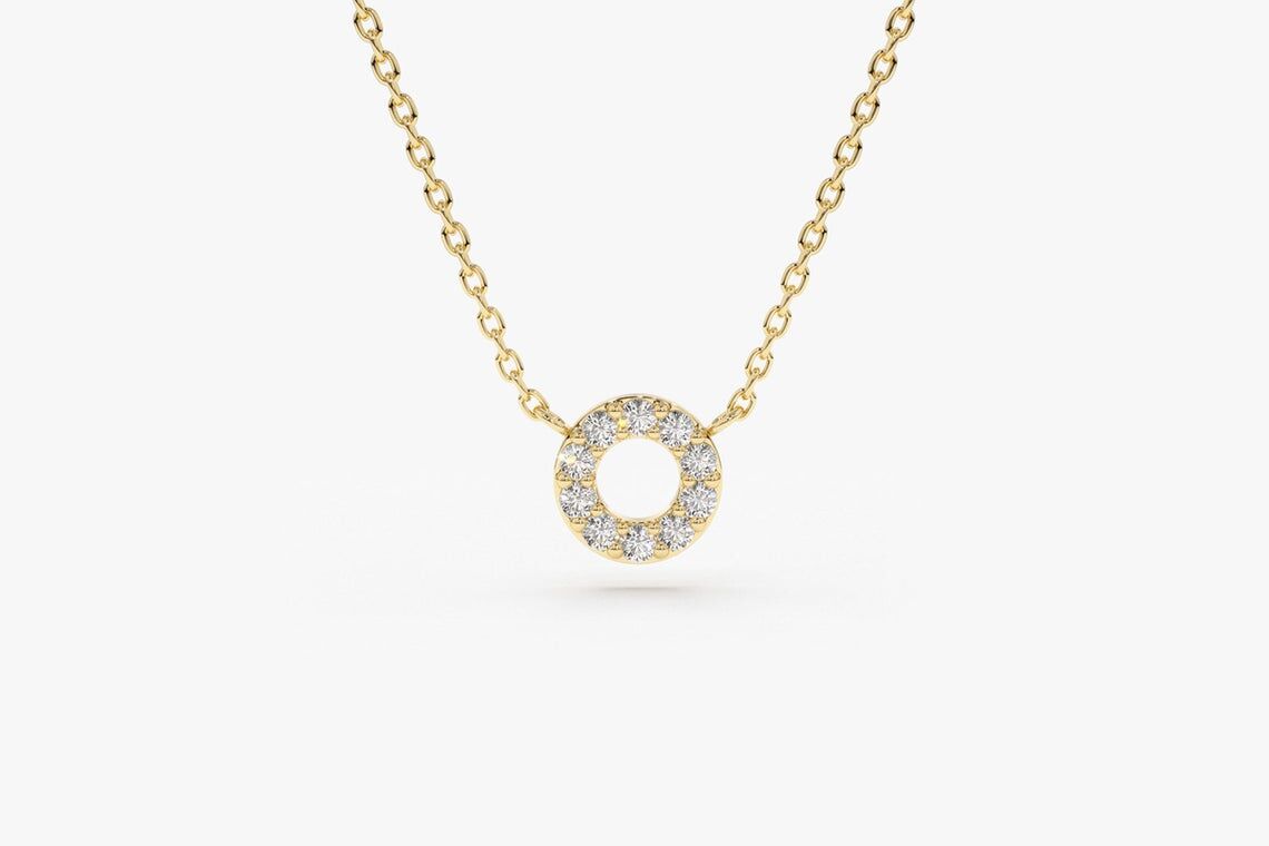 Diamant Kette Kayla I 585er Gold 0,12 Karat