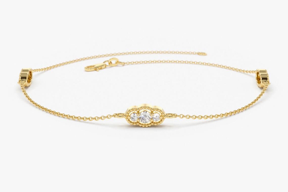 Diamant Armband ALESSIA I 585er Gold 0,31 Karat"