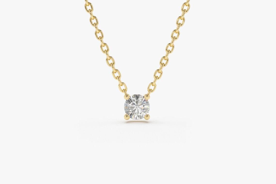 Diamant Kette CAROLIN I 585er Gold 0,07 Karat