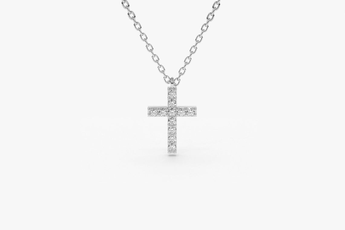 Diamant Kette MARIA I 585er Weißgold 0,11 Karat