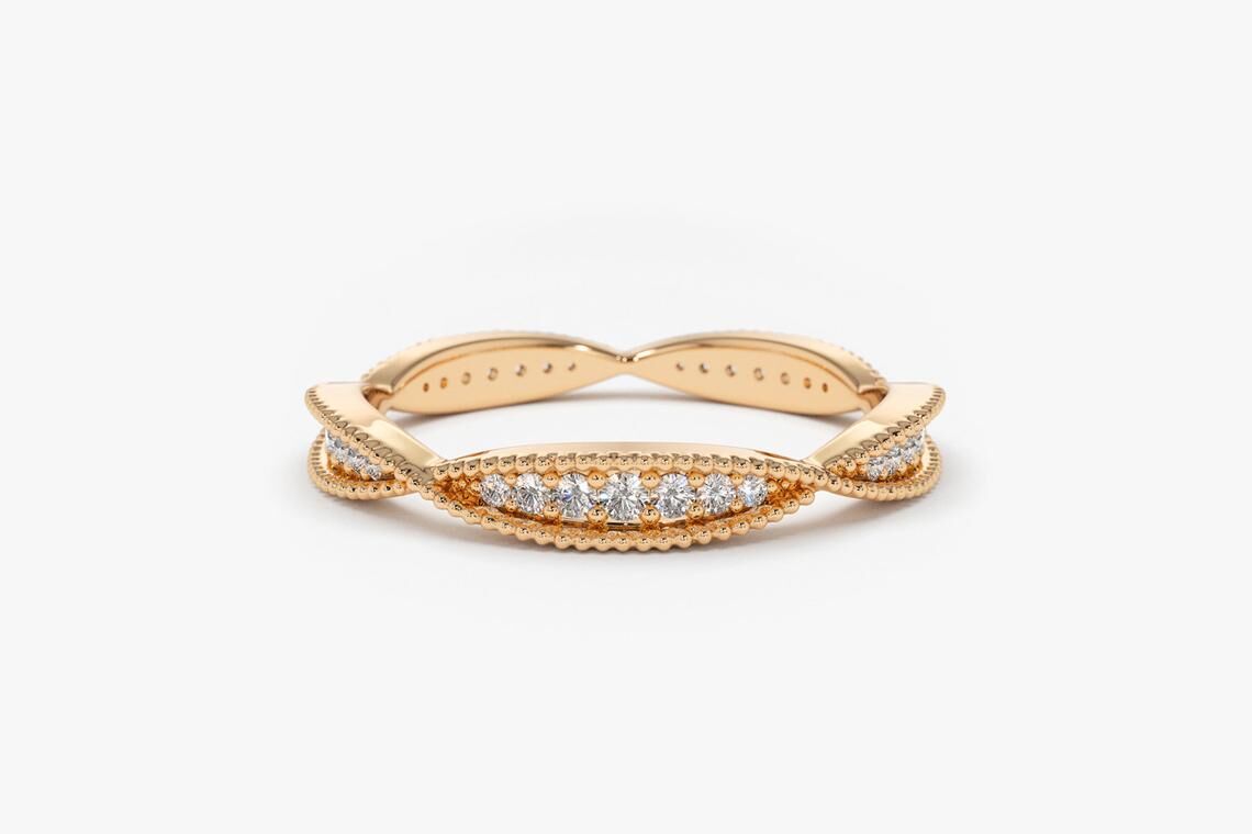 Diamant Ring AMELIE I 585er Roségold 0,35 Karat