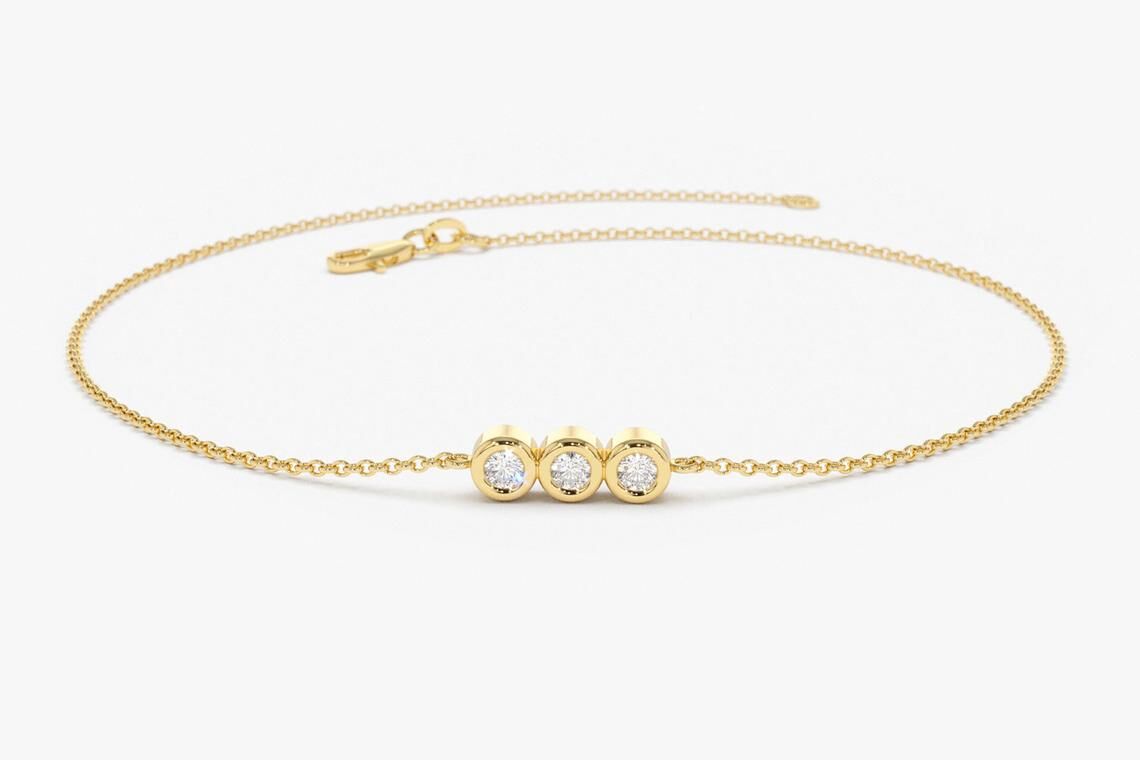 Diamant Armband ASIA I 585er Gold 0,10 Karat