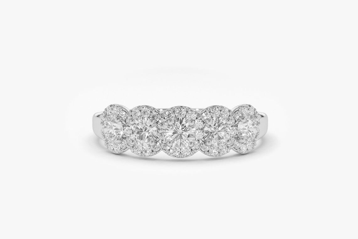 Diamant Ring ANNA I 585er Weißgold 0,52 Karat