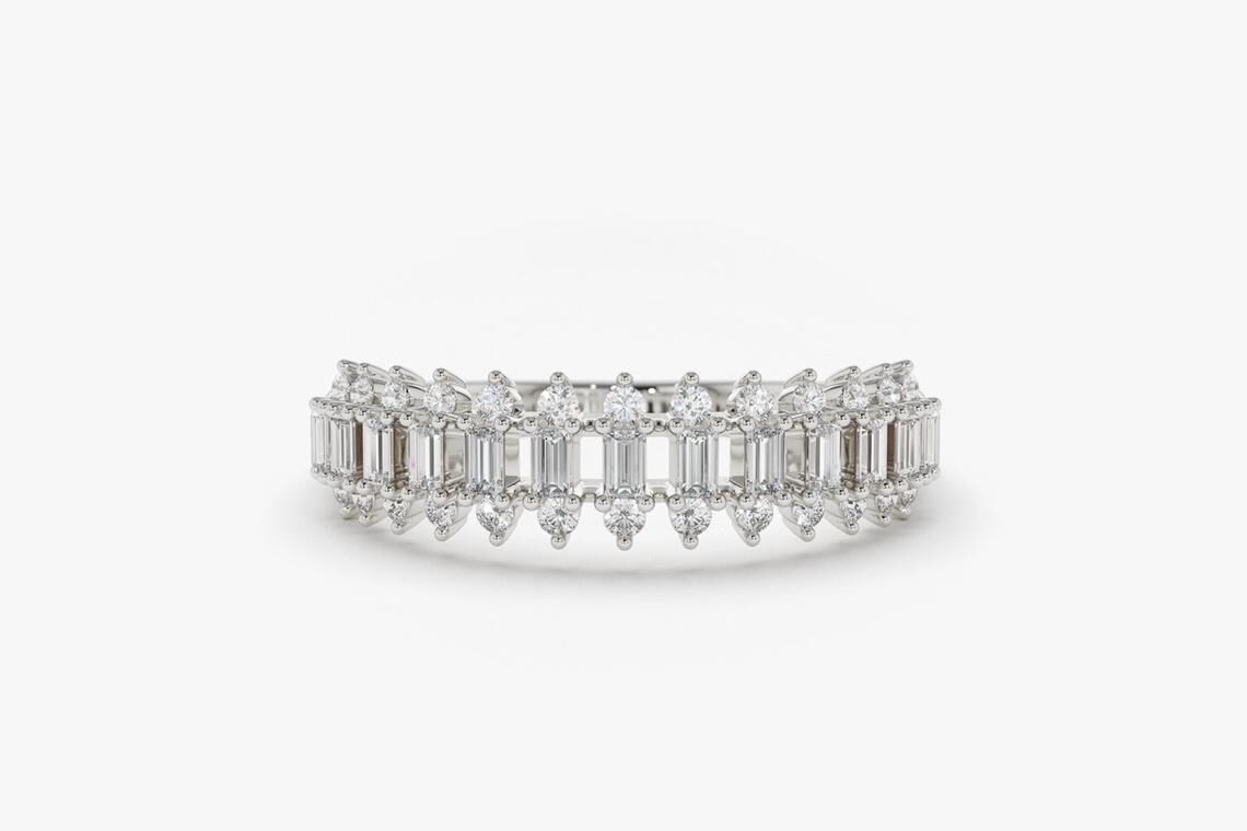 Diamant Ring DONNA I 585er Gold 0,56 Karat 5 Diamant Ring DONNA I 585er Gold 0,56 Karat