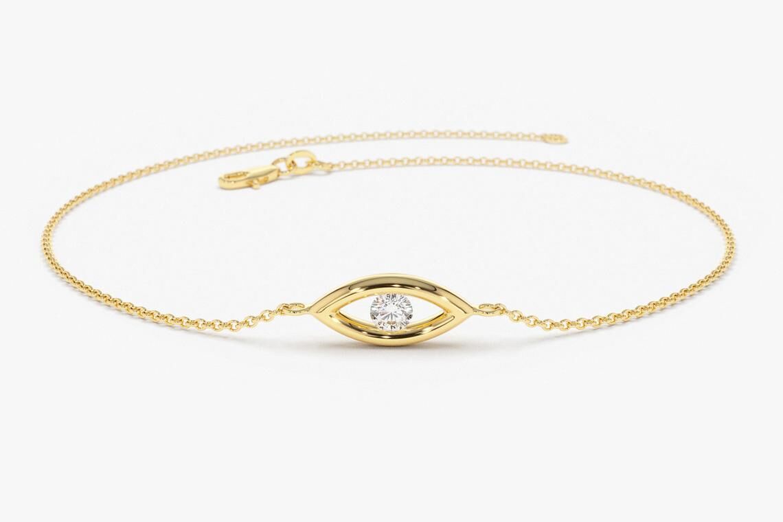 Diamant Armband BENEDETTA I 585er Gold 0,08 Karat