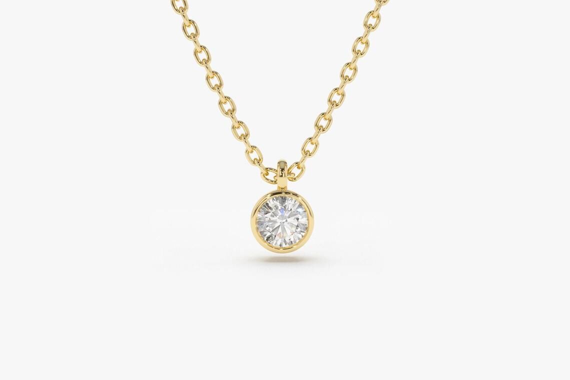 Diamant Kette VALERIE I 585er Gold 0,05 Karat