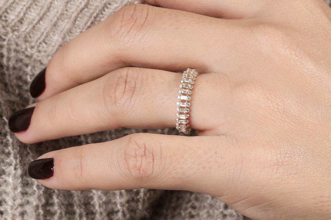 Diamant Ring DONNA I 585er Weißgold 0,56 Karat 3 Diamant Ring DONNA I 585er Weißgold 0,56 Karat