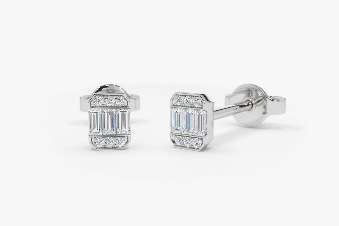 Diamant Ohrstecker ANNIE I 585er Gold 0,10 Karat 6 Diamant Ohrstecker ANNIE I 585er Gold 0,10 Karat