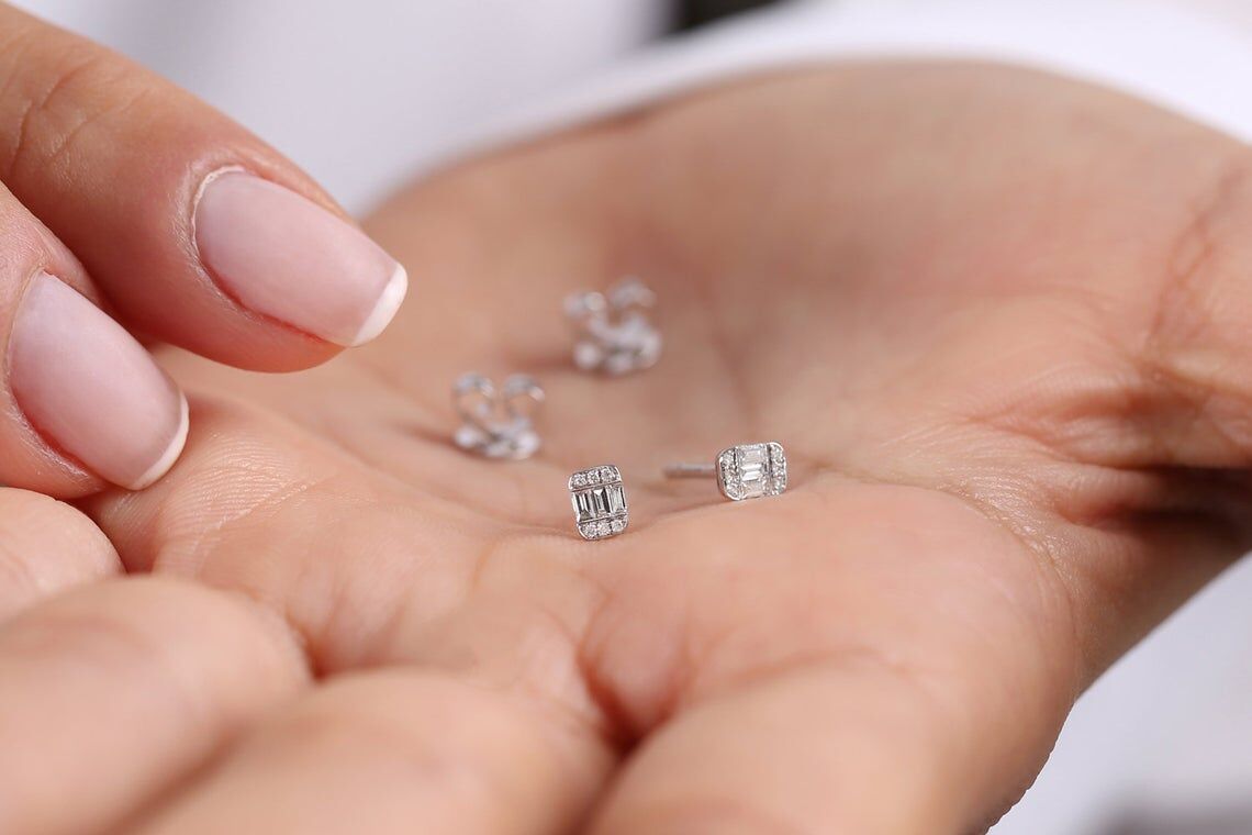 Diamant Ohrstecker ANNIE I 585er Gold 0,10 Karat 4 Diamant Ohrstecker ANNIE I 585er Gold 0,10 Karat