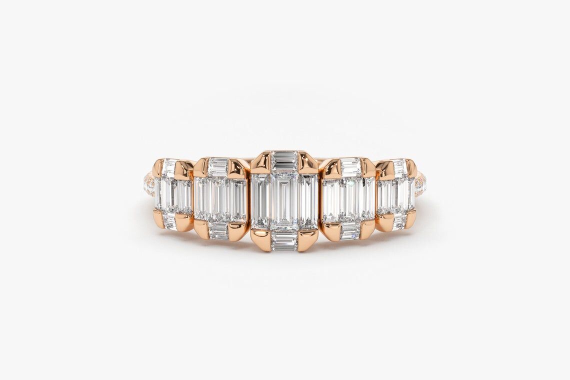 Diamant Ring SARA I 585er Roségold 0,71 Karat