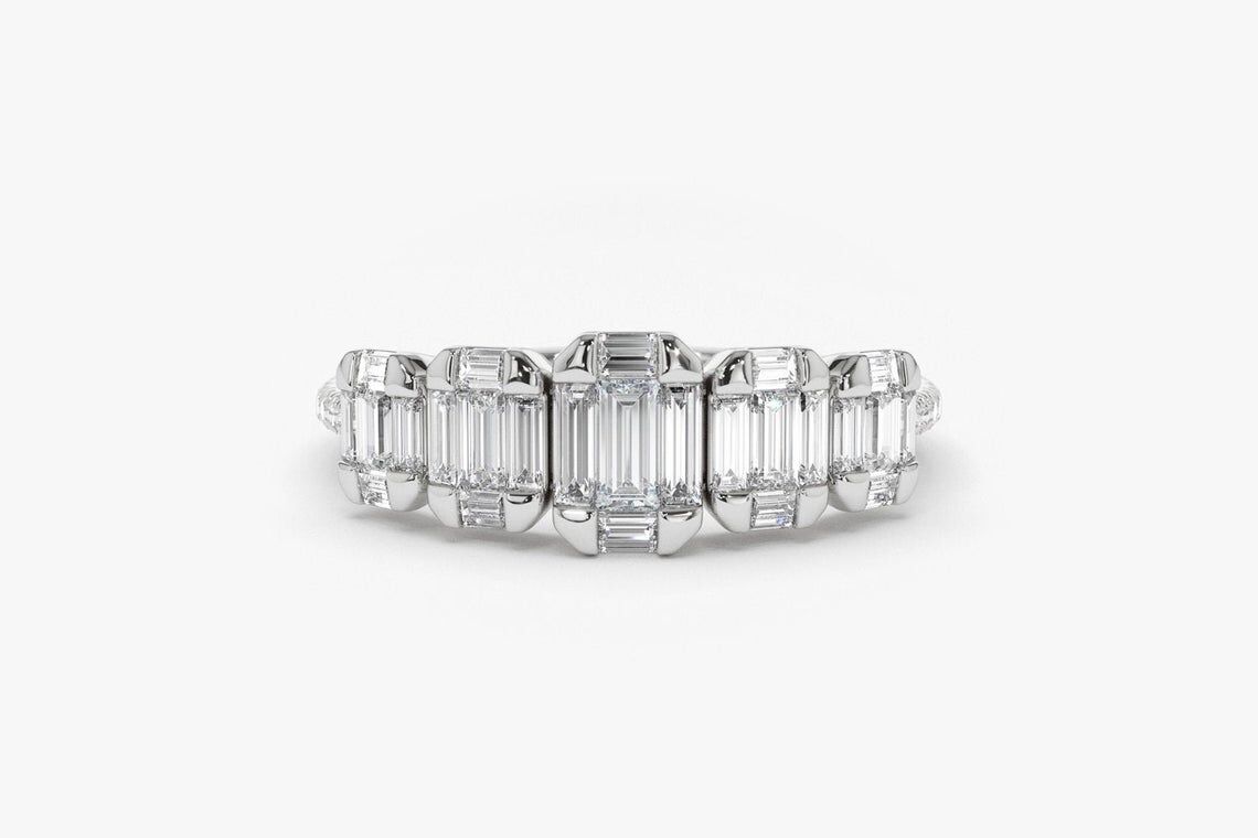 Diamant Ring SARA I 585er Weißgold 0,71 Karat
