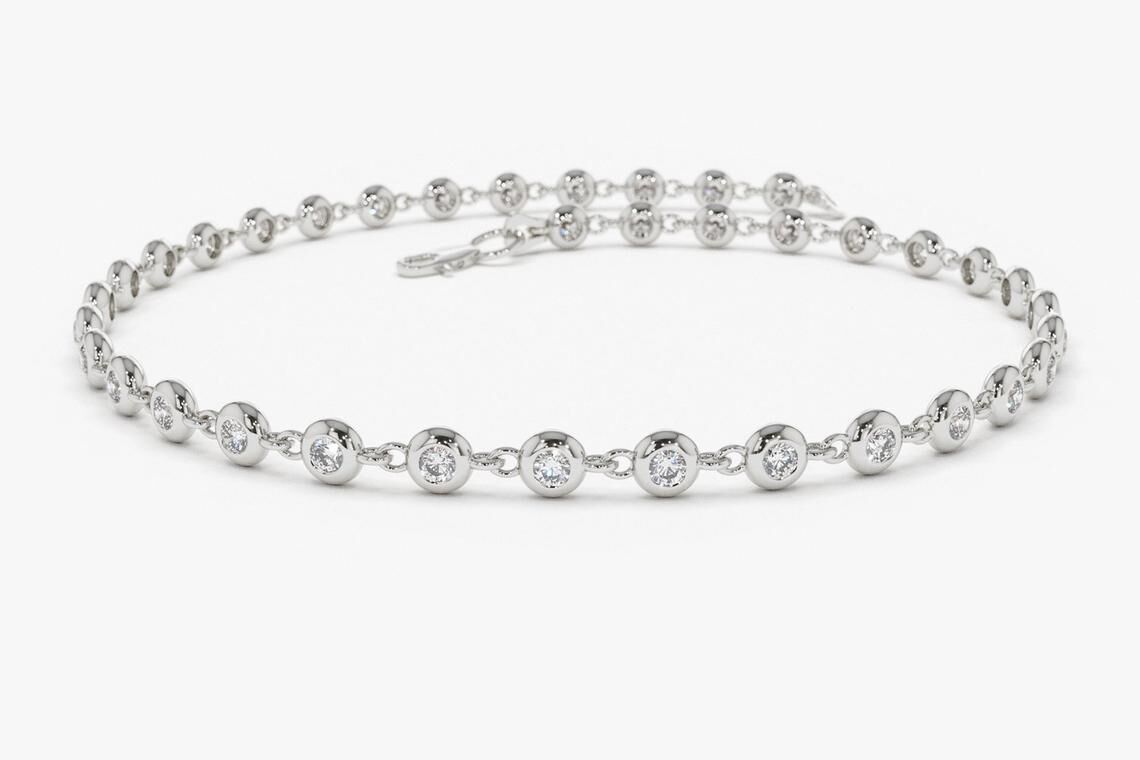Diamant Armband ALESSENDRA I 585er Weißgold 0,60 Karat"