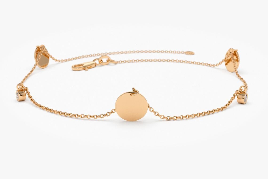 Diamant Armband MELISSA I 585er RoseGold 0,08 Karat