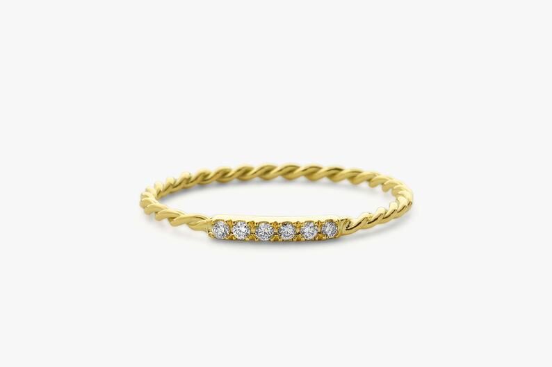 Diamant Ring NINA I 585er Gold 0,05 Karat