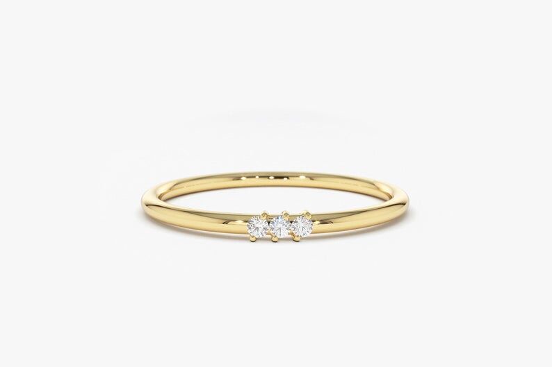 Diamant Ring OLIVIA I 585er Weißgold 0,05 Karat