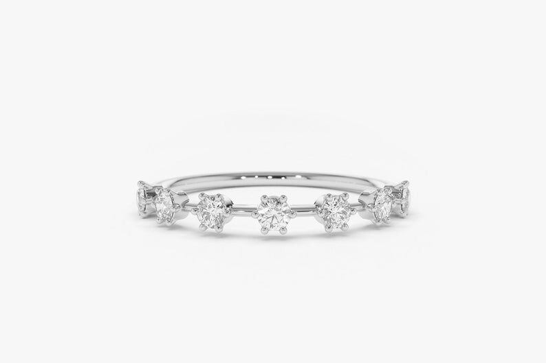 Diamant Ring DIANA I 585er Gold 0,27 Karat 3 Diamant Ring DIANA I 585er Gold 0,27 Karat