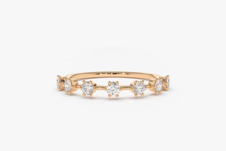 Diamant Ring DIANA I 585er Gold 0,27 Karat 4 Diamant Ring DIANA I 585er Gold 0,27 Karat
