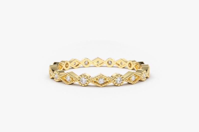 Diamant Ring LINDA I 585er Gold 0,12 Karat