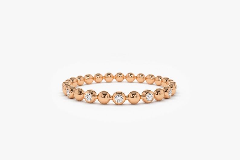 Diamant Ring VALENTINA I 585er Roségold 0,08 Karat
