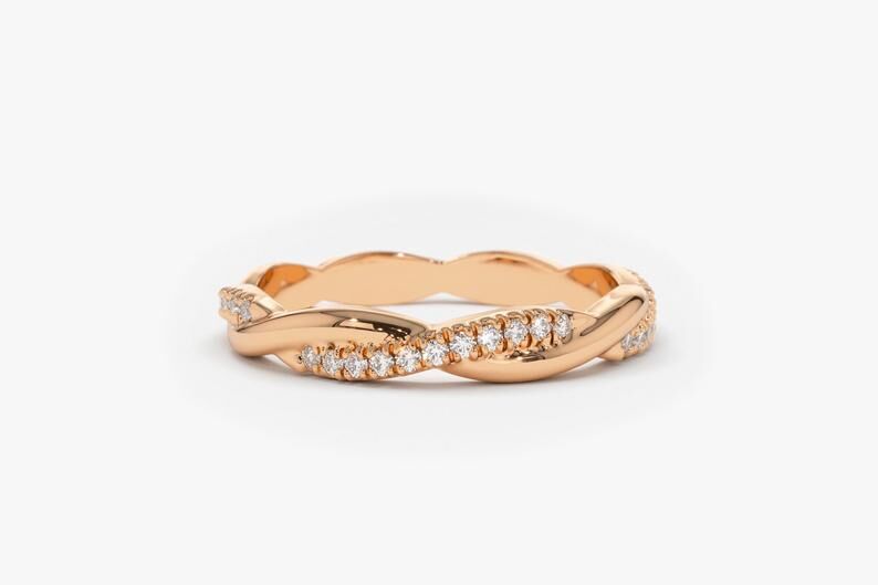 Diamant Ring MAXIMA I 585er Roségold 0,27 Karat