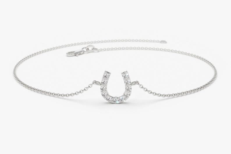 Diamant Armband LUNA I 585er Weißgold 0,08 Karat