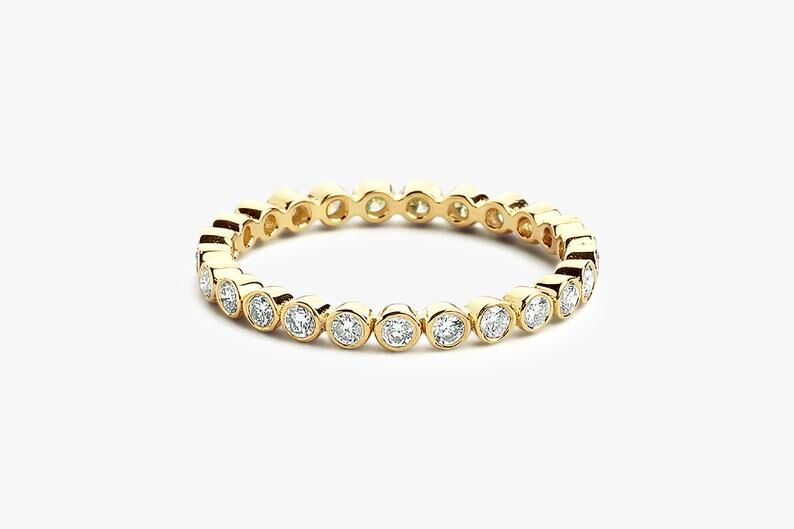 Diamant Ring LUNA I 585er Gold 0,30 Carat 1 Diamant Ring LUNA I 585er Gold 0,30 Carat