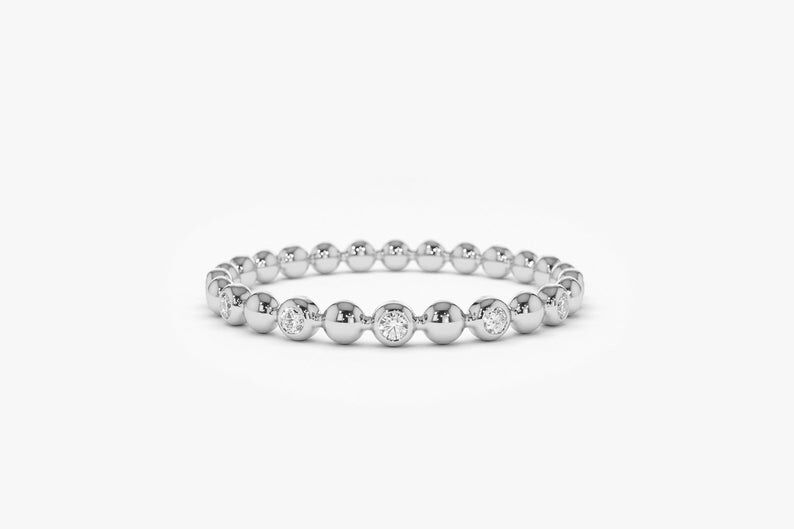 Diamant Ring VALENTINA I 585er Weißgold 0,08 Karat