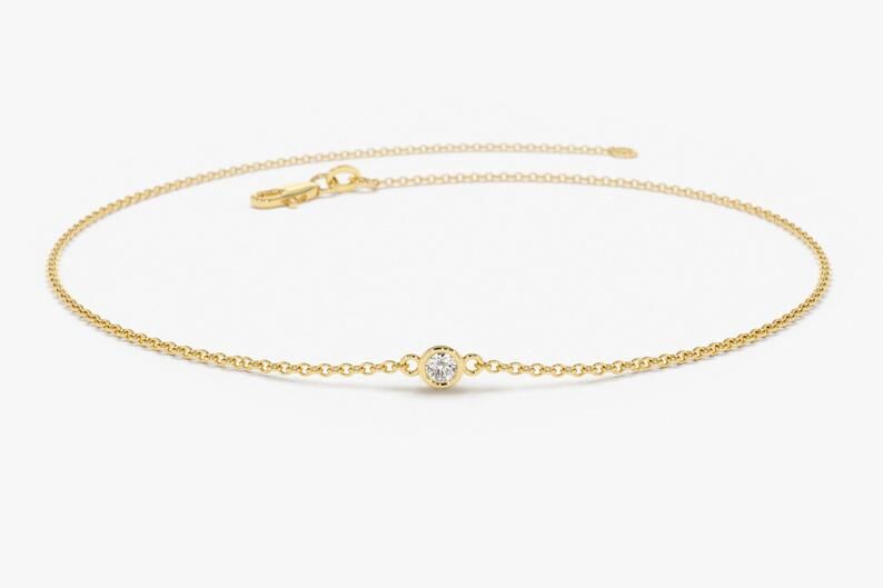 Diamant Armband NIARA I 585er Gold 0,05 Karat
