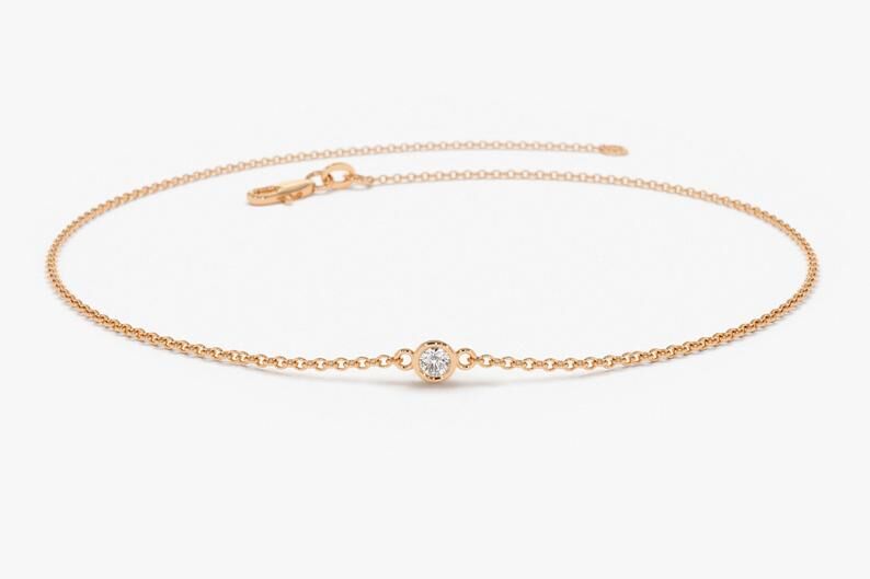Diamant Armband NIARA I 585er RoseGold 0,05 Karat