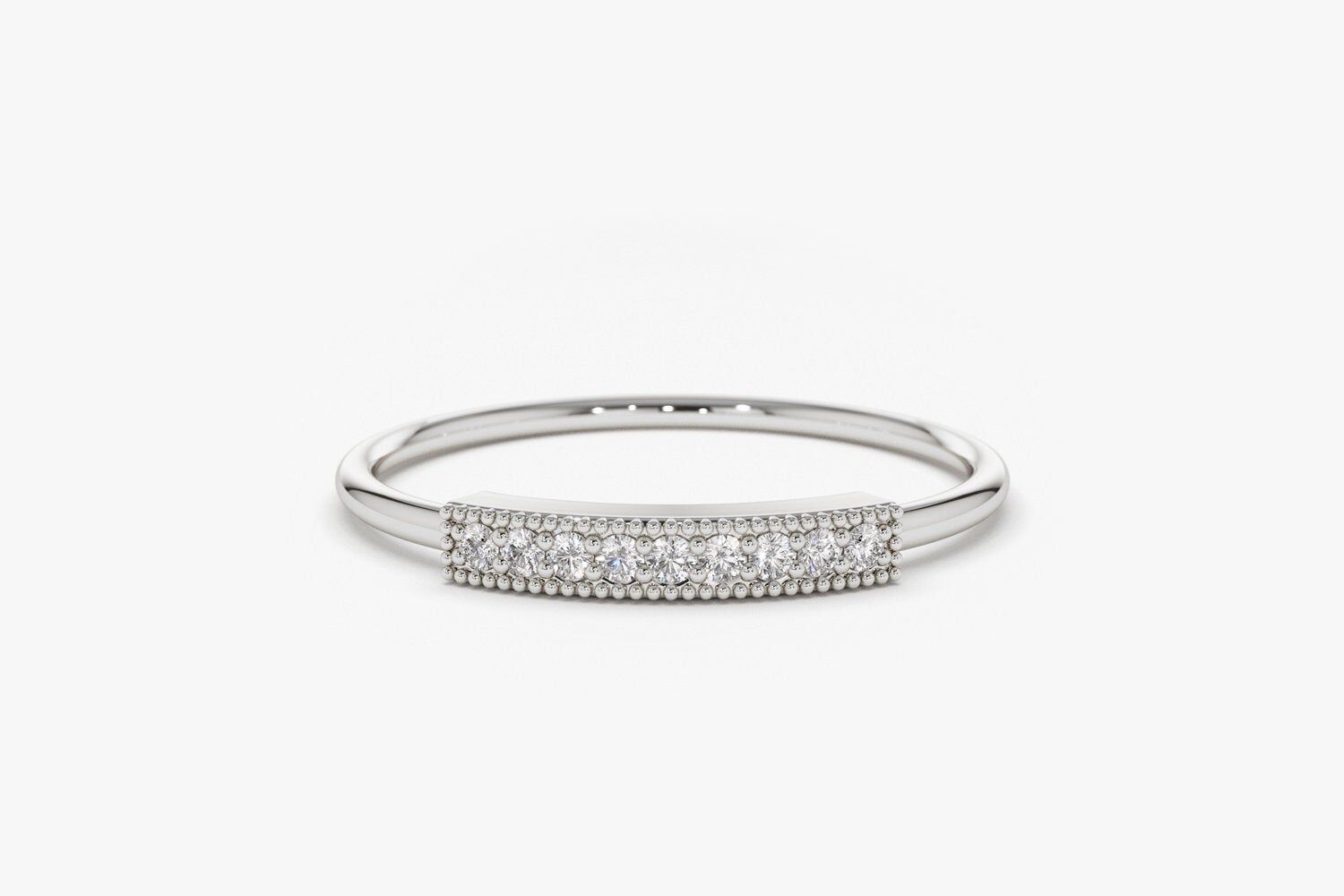 Diamant Ring AVA I 585er Weißgold 0,07 Karat